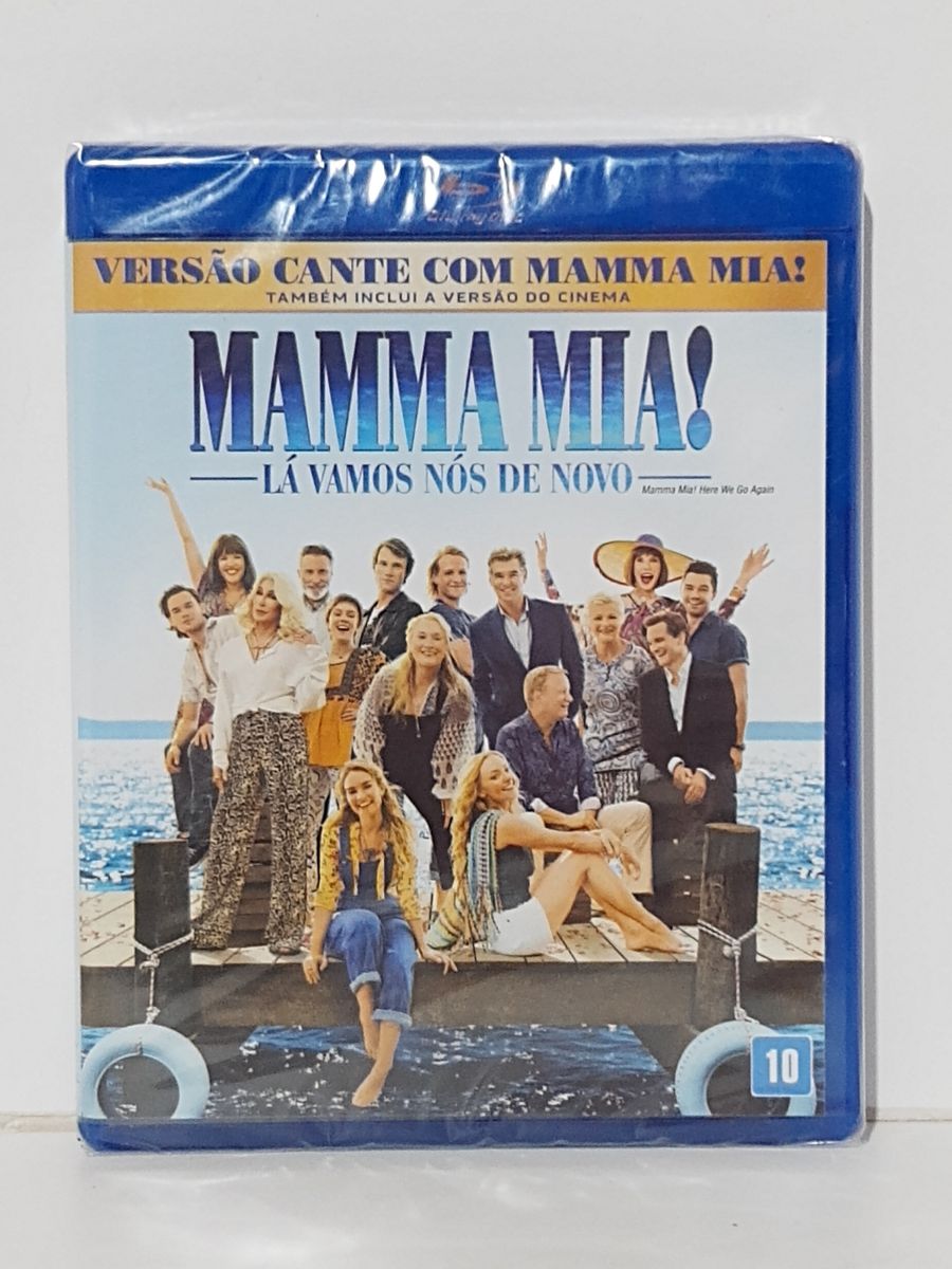 Bluray Mamma Mia La Vamos Nos De Novo Lacrado Filme E S Rie Bluray