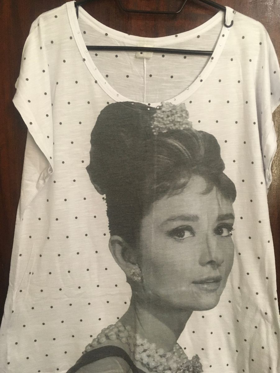 Blusa Audrey Hepburn Blusa Feminina Citycol Nunca Usado 71285872 Enjoei