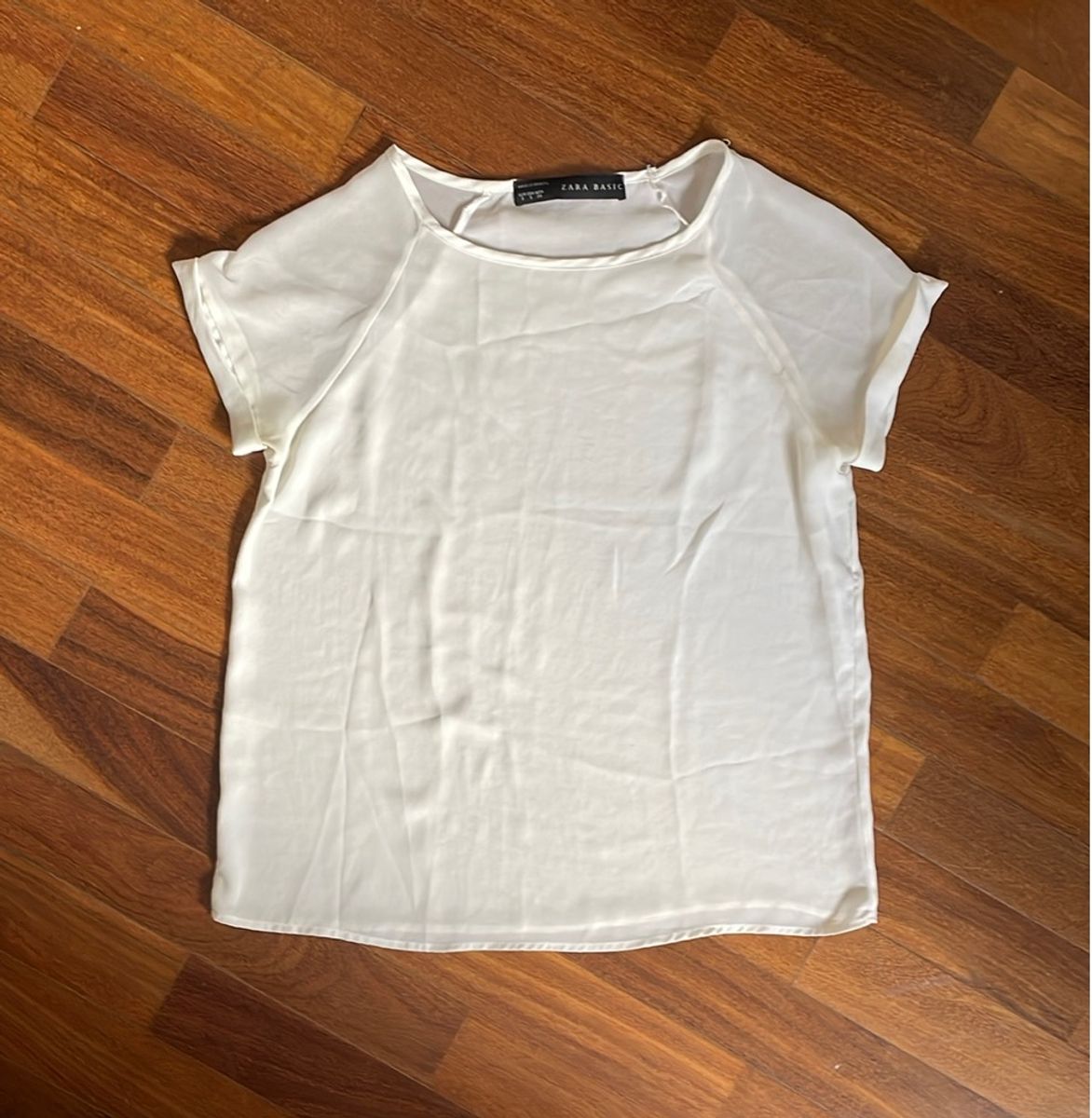 Blusa Nude Zara Blusa Feminina Zara Usado Enjoei