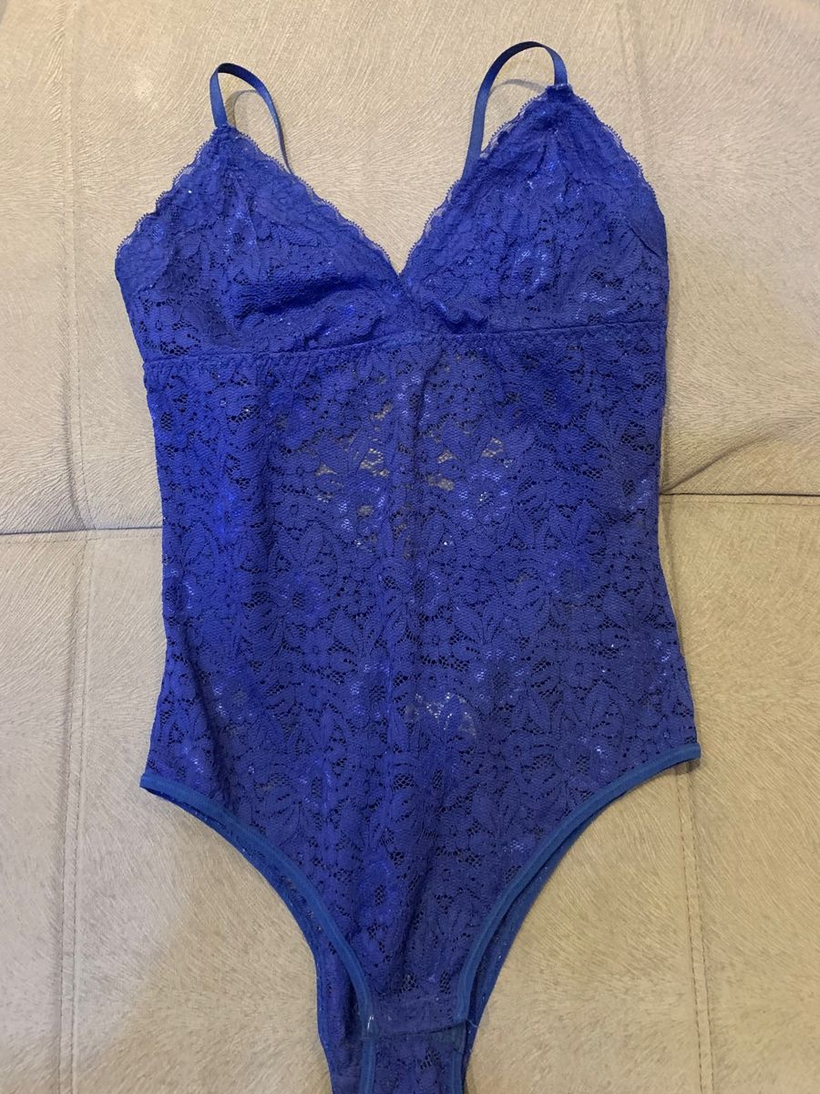 Body Hope Azul Marinho Lingerie Feminina Hope Usado Enjoei