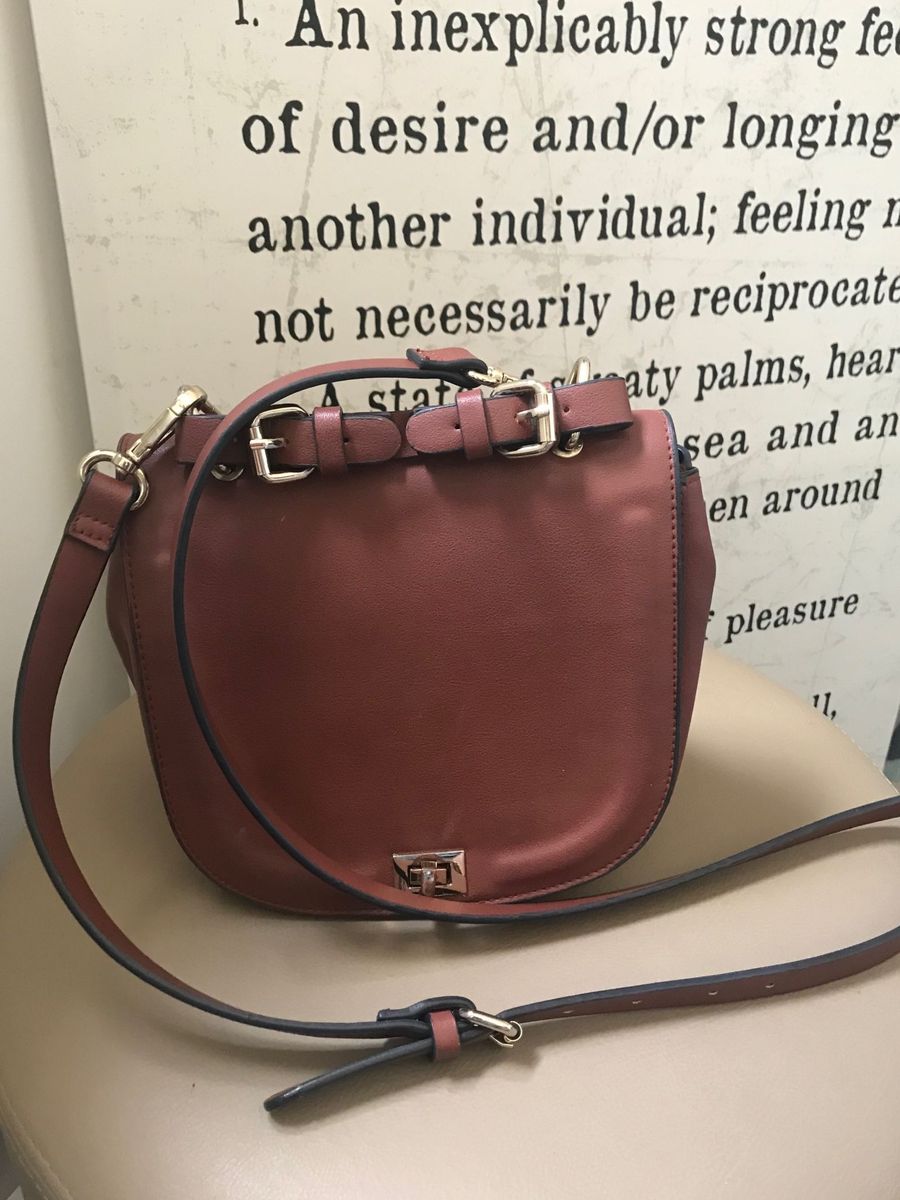 Bolsa Castanho Escuro Zara Bolsa Masculina Zara Usado Enjoei