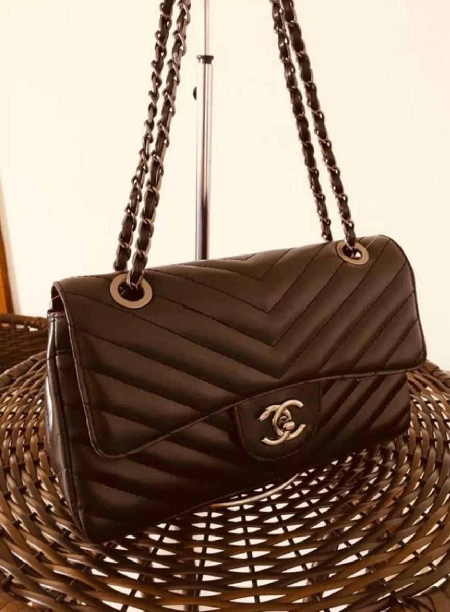 Bolsa Chanel Cl Ssica Bolsa De Ombro Feminina Chanel Novo