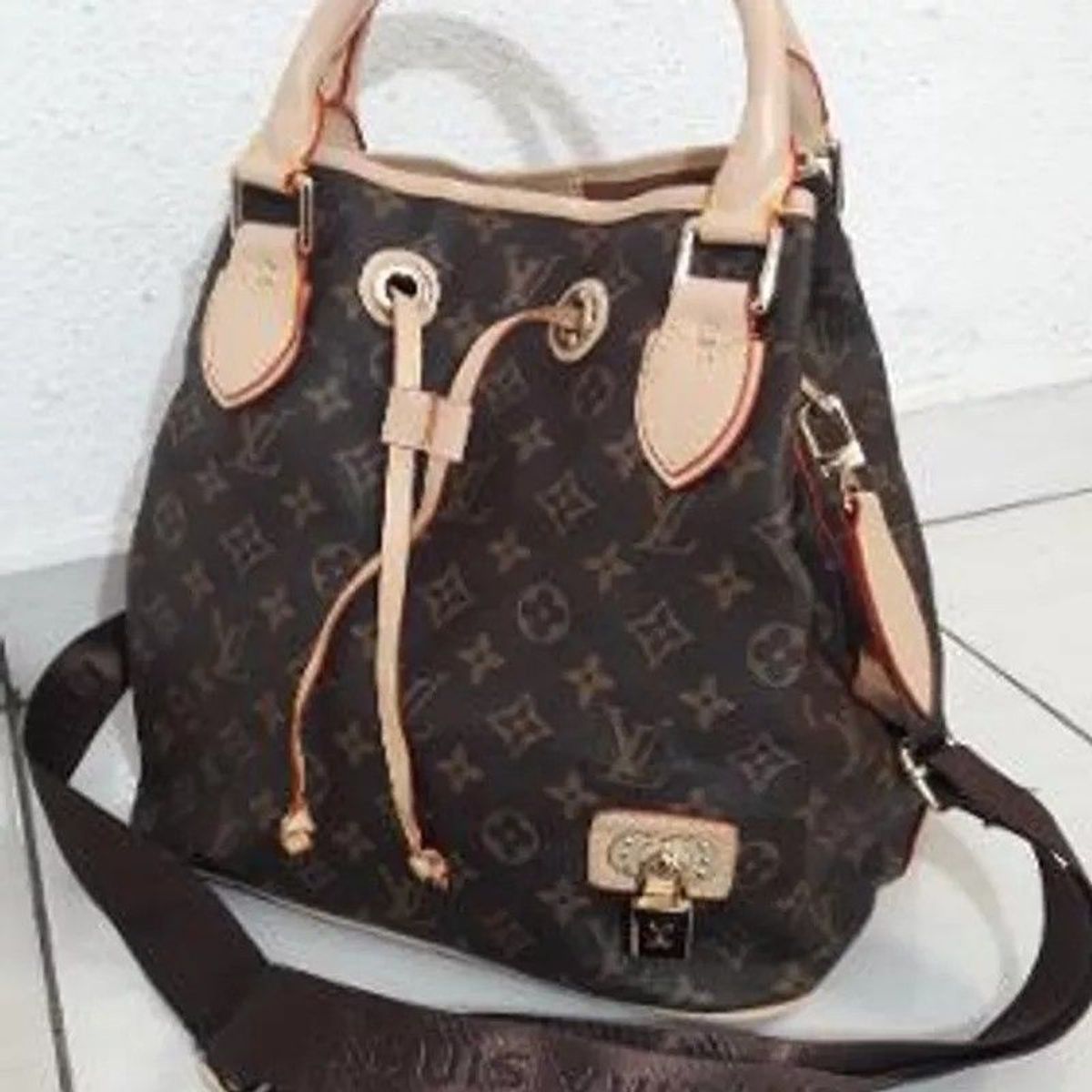 Bolsa Feminina Neo Monogram Lv Alça Transversal Bolsa de Ombro