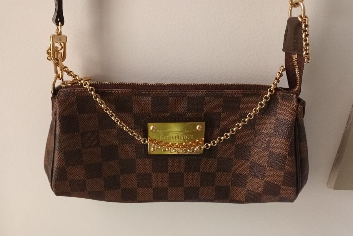 Bolsa Louis Vuitton Pequena Versátil Corrente e Alça de Couro