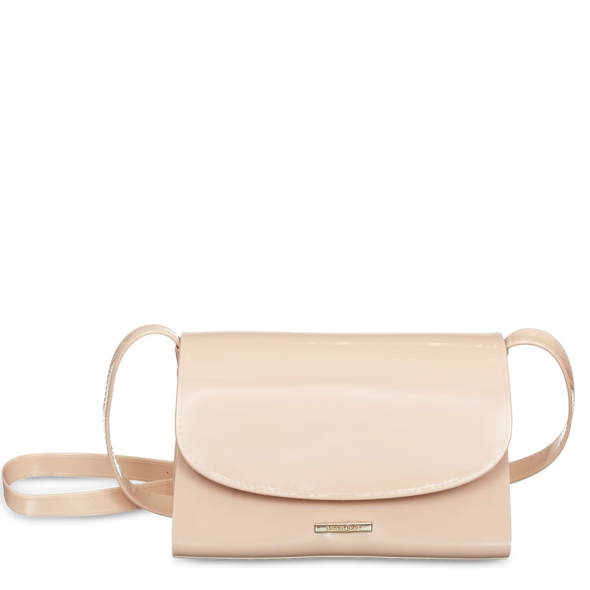 Bolsa Nude Pj10087 Bolsa De Ombro Feminina Petite Jolie Nunca Usado