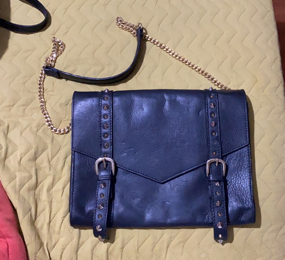 Bolsa Preta Zara Bolsa De Ombro Feminina Zara Usado Enjoei