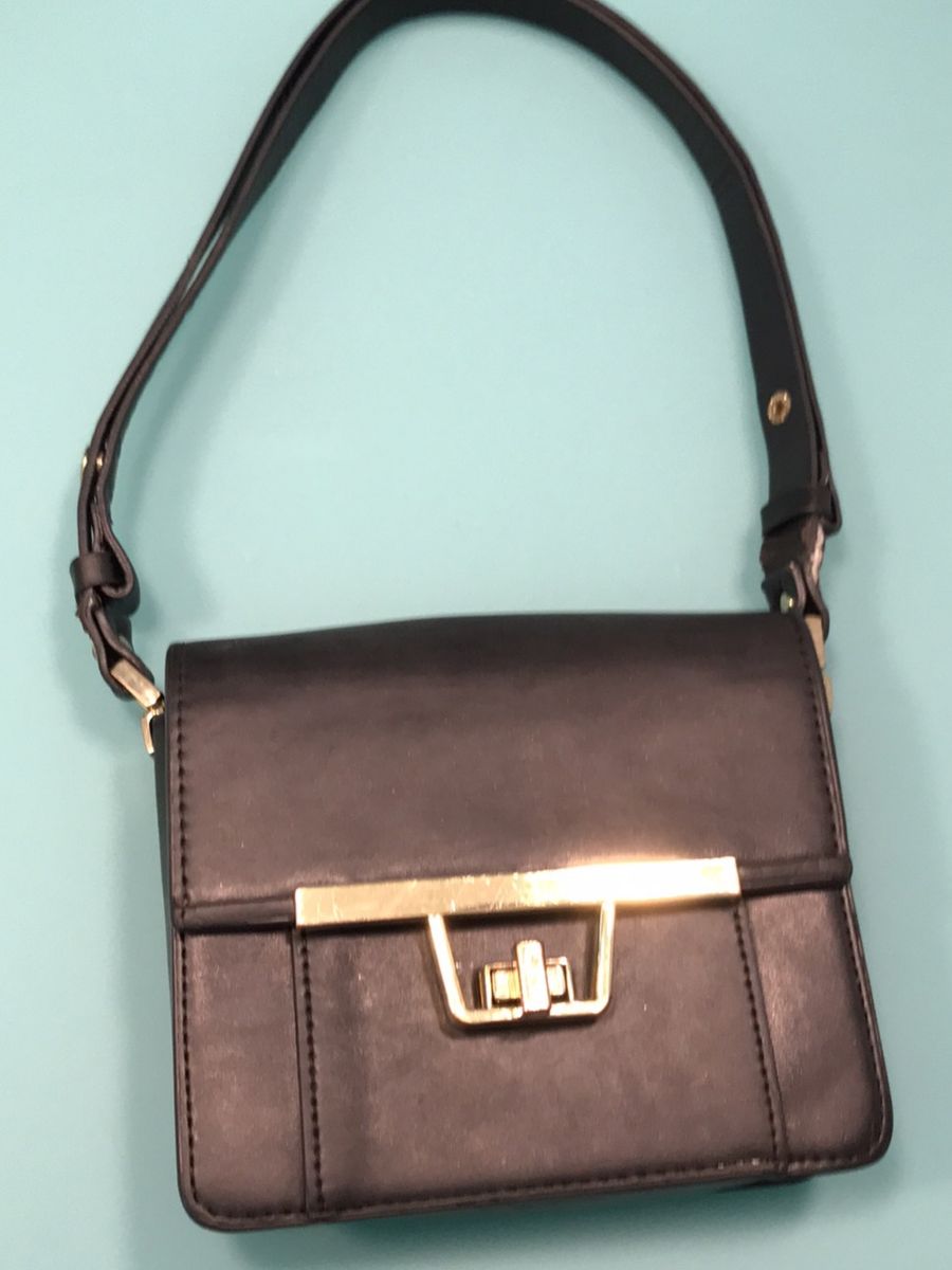 Bolsa Preta Zara Bolsa De Ombro Feminina Zara Usado Enjoei