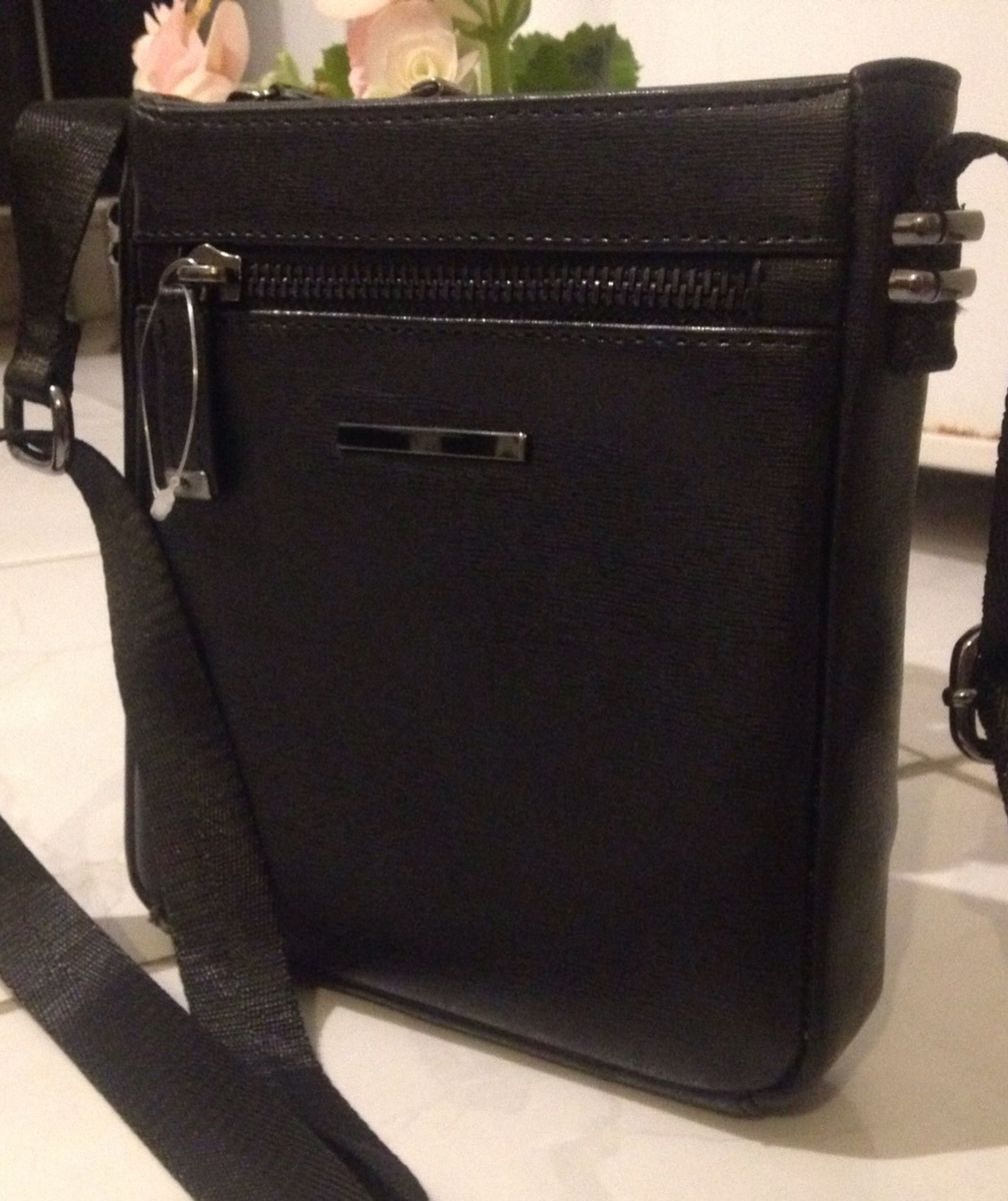 Bolsa Zara Man Em Couro Bolsa Masculina Zara Man Nunca Usado