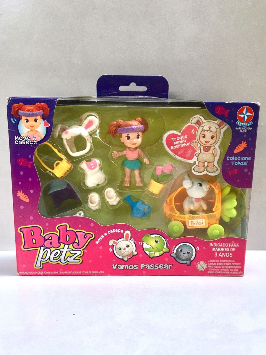 Boneca Baby Petz Estrela Relíquia Brinquedo Estrela Nunca Usado