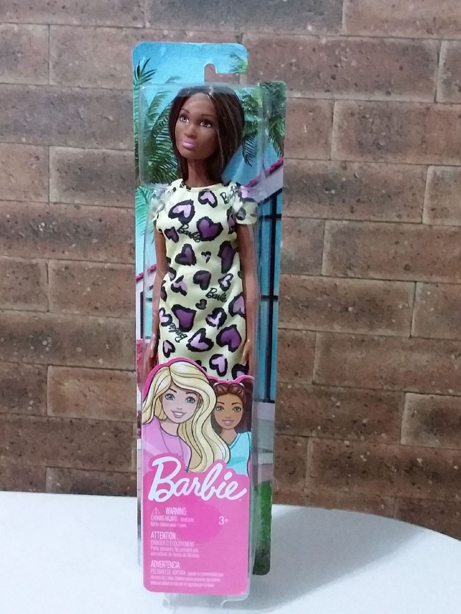 Boneca Barbie Negra Importada Dos Estados Unidos Embalagem Lacrada