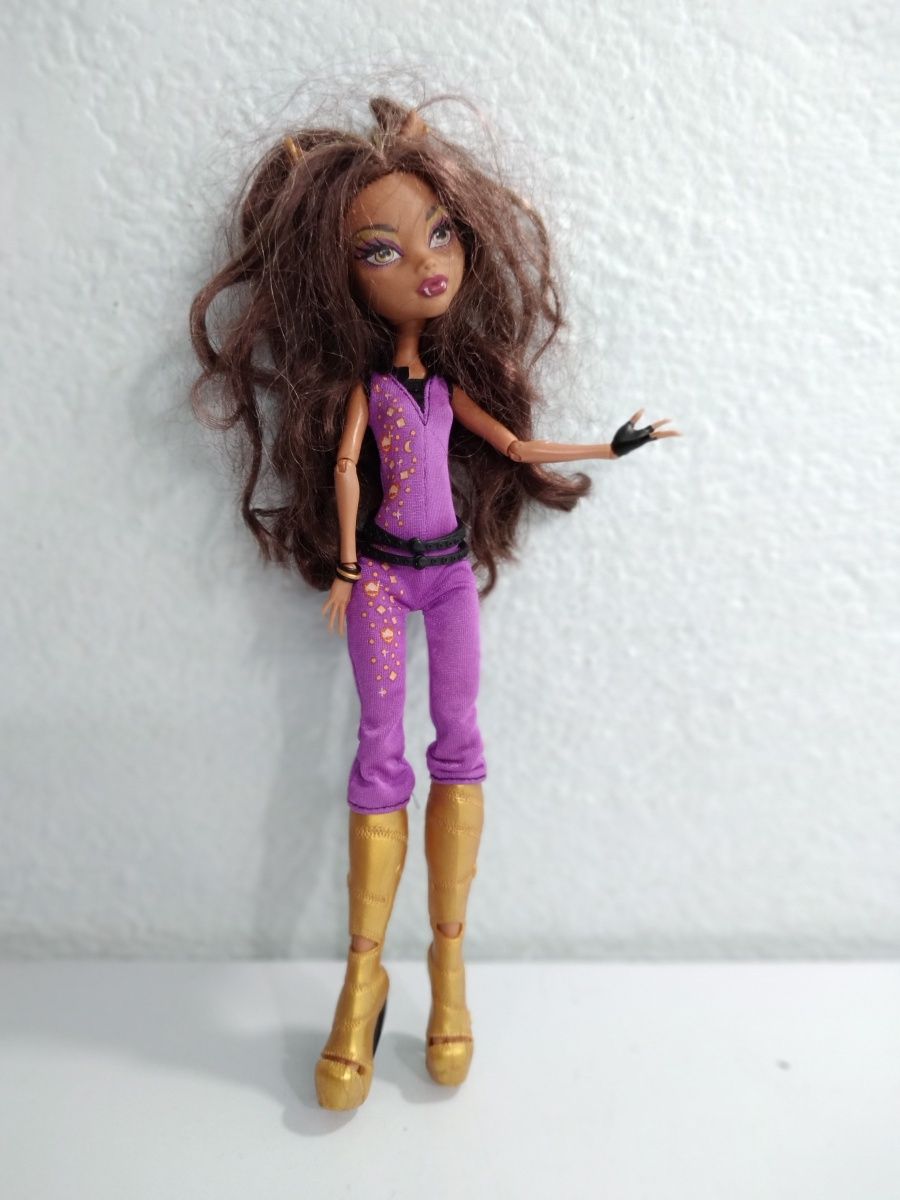 Boneca Clawdeen Wolf Monster High Mattel Brinquedo Mattel Usado