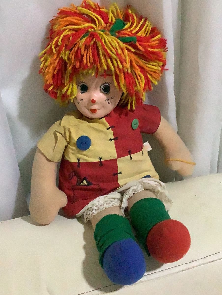 Boneca Emilia S Tio Do Pica Pau Amarelo Grow Produto Vintage E Retro