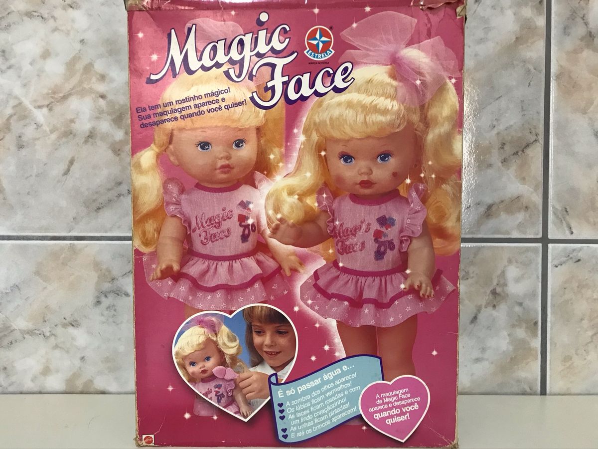 Boneca Magic Face Brinquedo Estrela Usado Enjoei