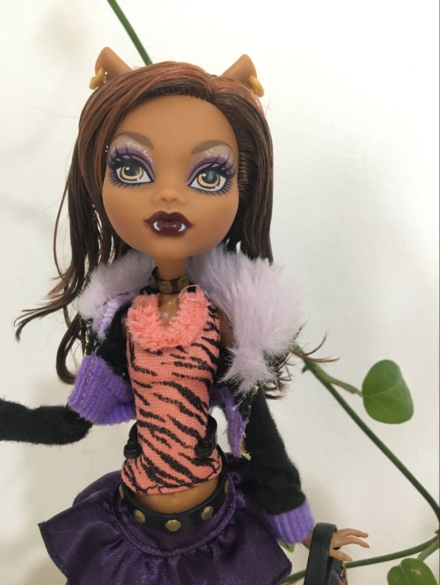 Boneca Monster High Clawdeen Wolf B Sica Brinquedo Mattel Usado