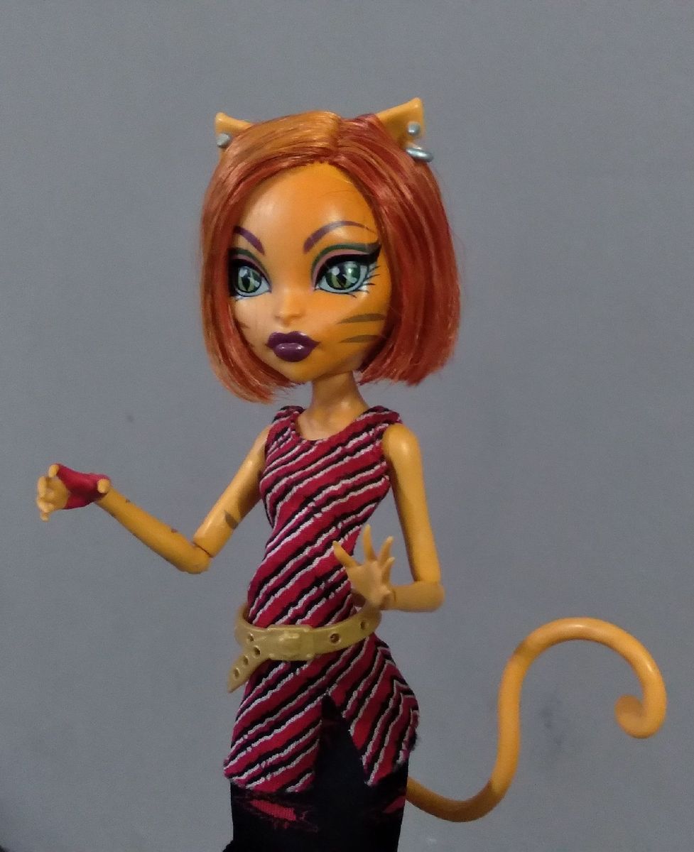 Boneca Monster High Toralei Ghouls Alive Brinquedo Monster High Usado