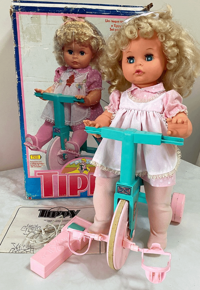 Boneca Tippy Da Estrela Anos 90 Funcionando Brinquedo Estrela