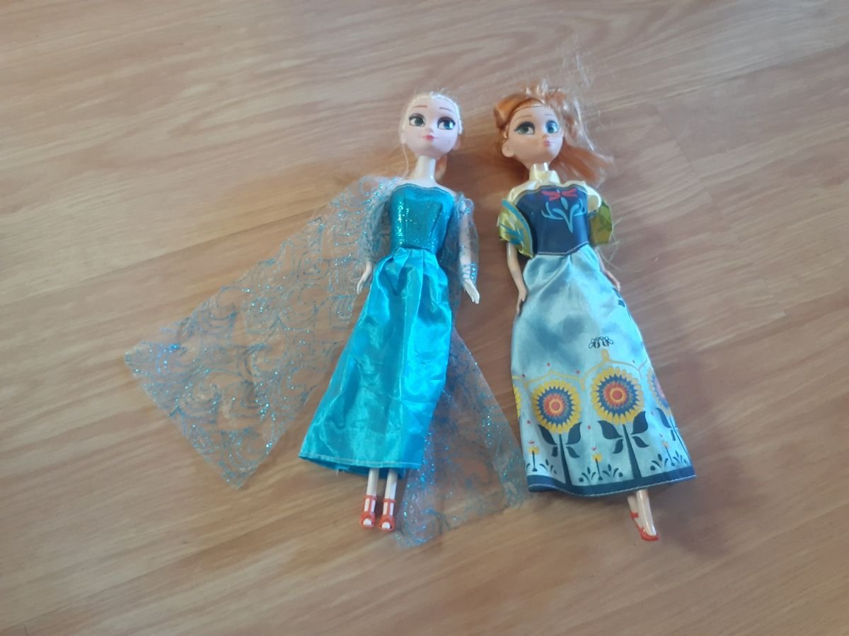 Bonecas Ana E Elsa Frozen Brinquedo Frozen Usado Enjoei