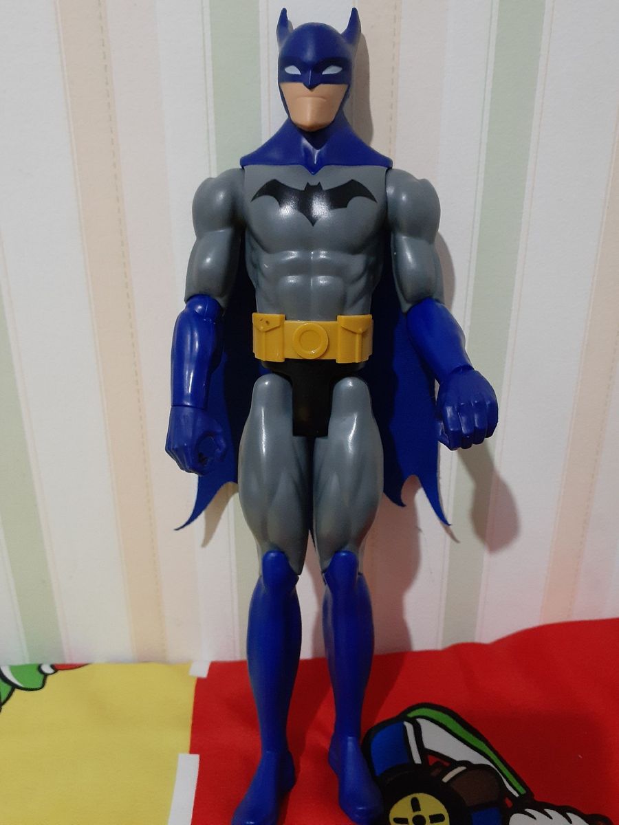 Boneco Batman Liga da Justiça Cartoon 30cm Mattel Brinquedo Mattel