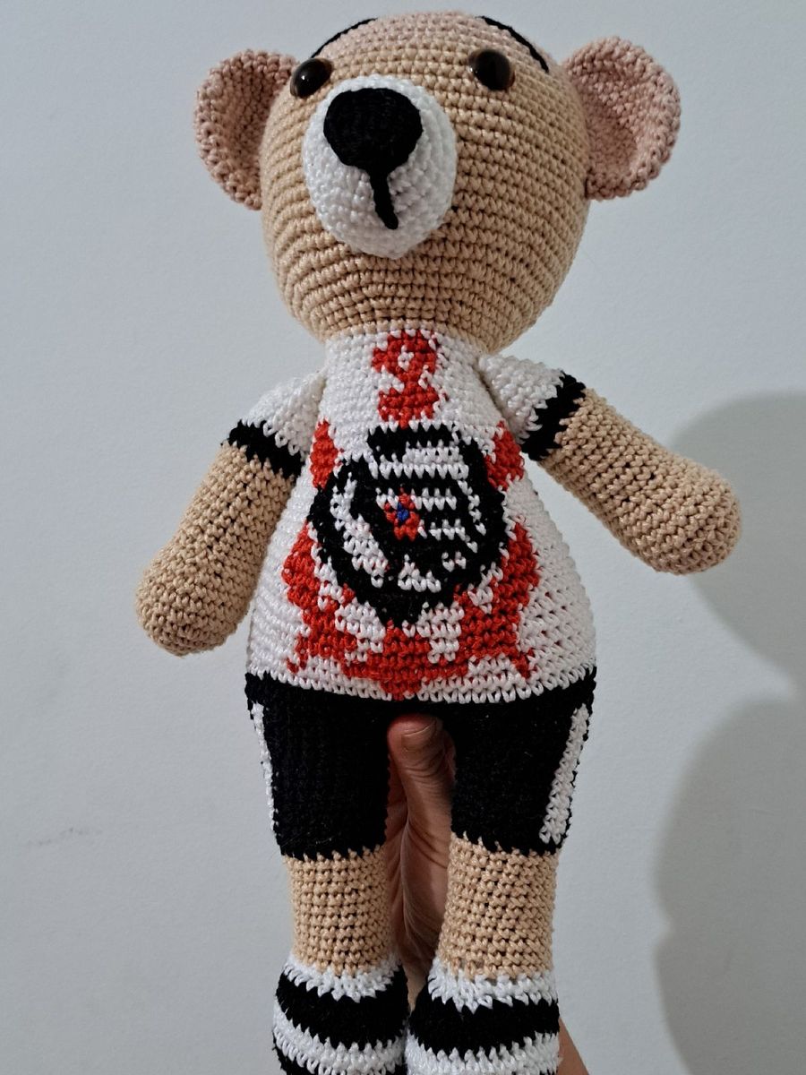 Boneco Do Corinthians Feito A T Cnica Japonesa Em Amigurumi