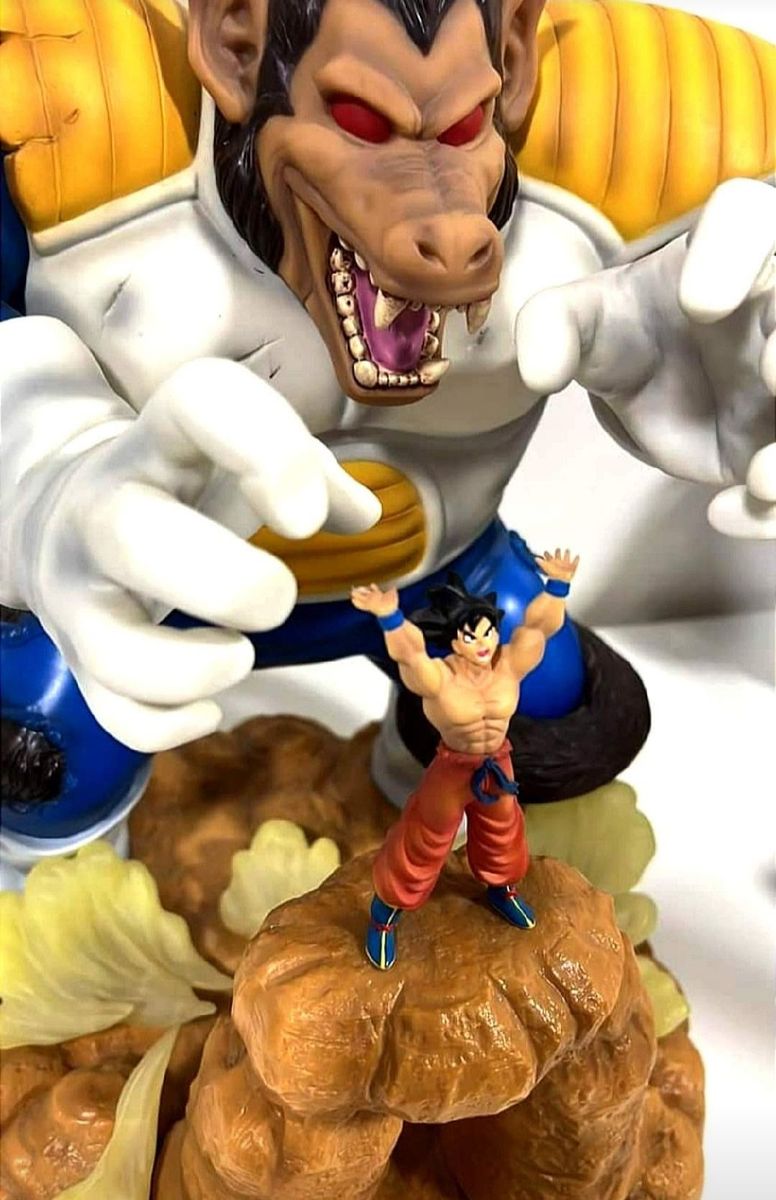 Boneco Dragon Ball Super Dragon Ball Z Oozaru Vegeta Vs Son Goku