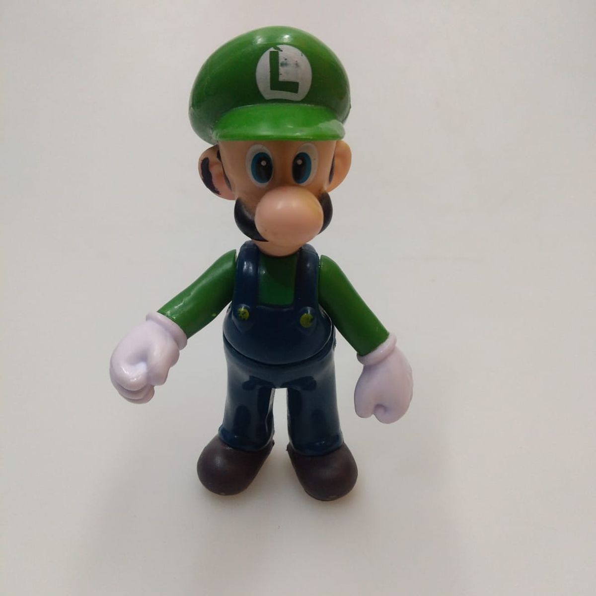 Boneco Luigi Do Mario Bros Articulado Brinquedo Usado 68220813 Enjoei