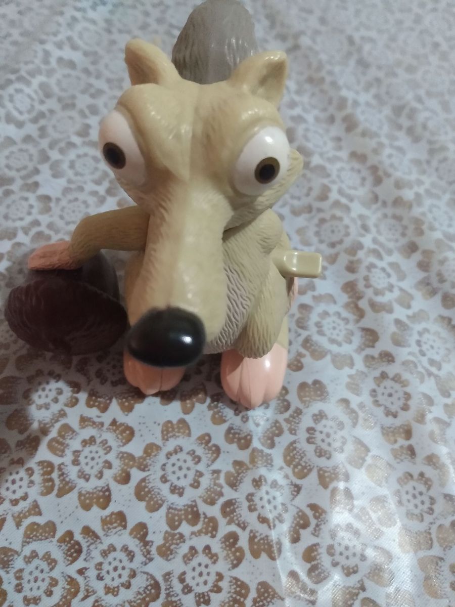 Boneco Scrat Era Do Gelo Mc Donalds Brinquedo Usado 39554937 Enjoei