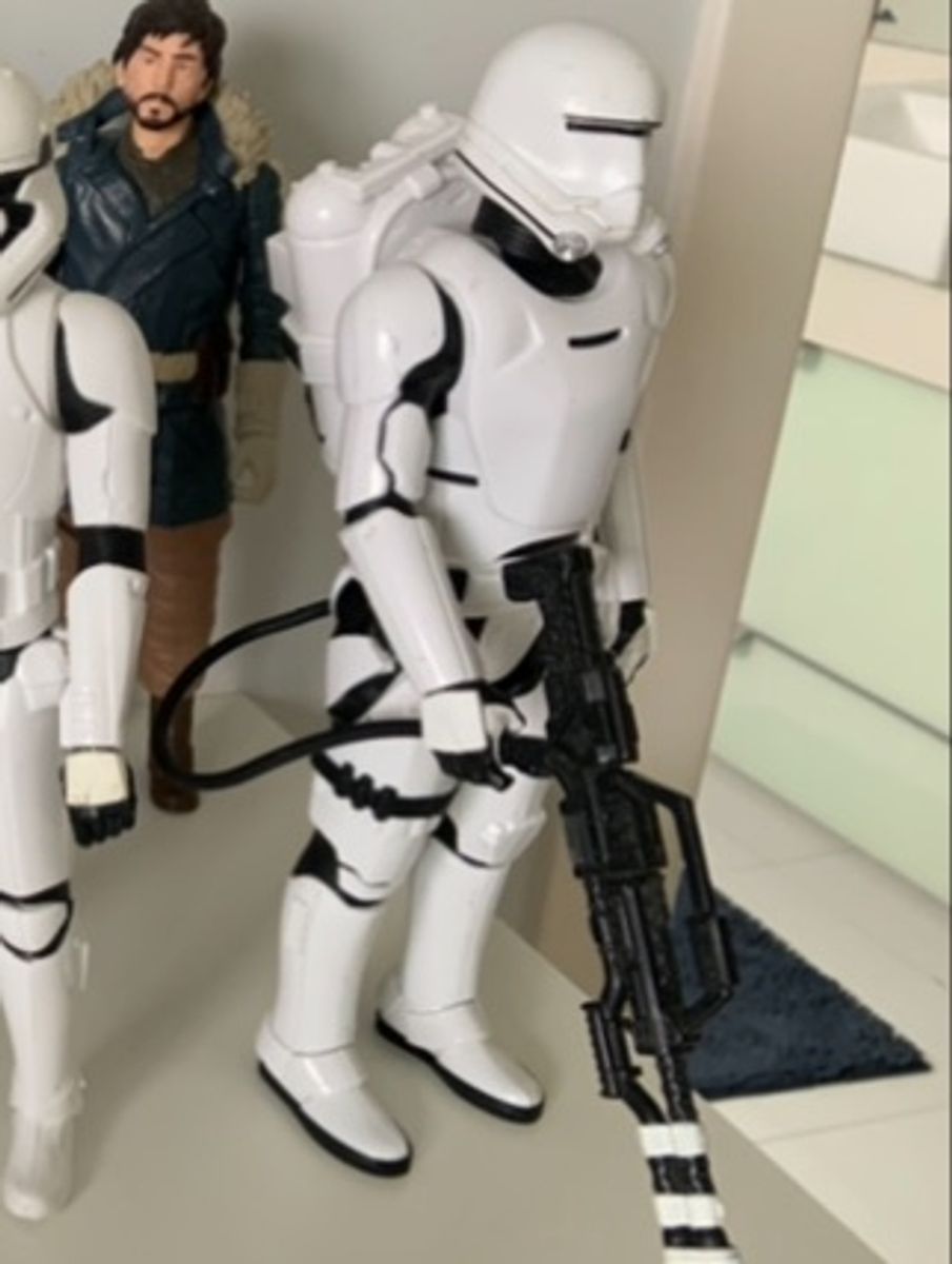 Boneco Star Wars Stormtrooper Brinquedo para Bebês Star Wara Usado