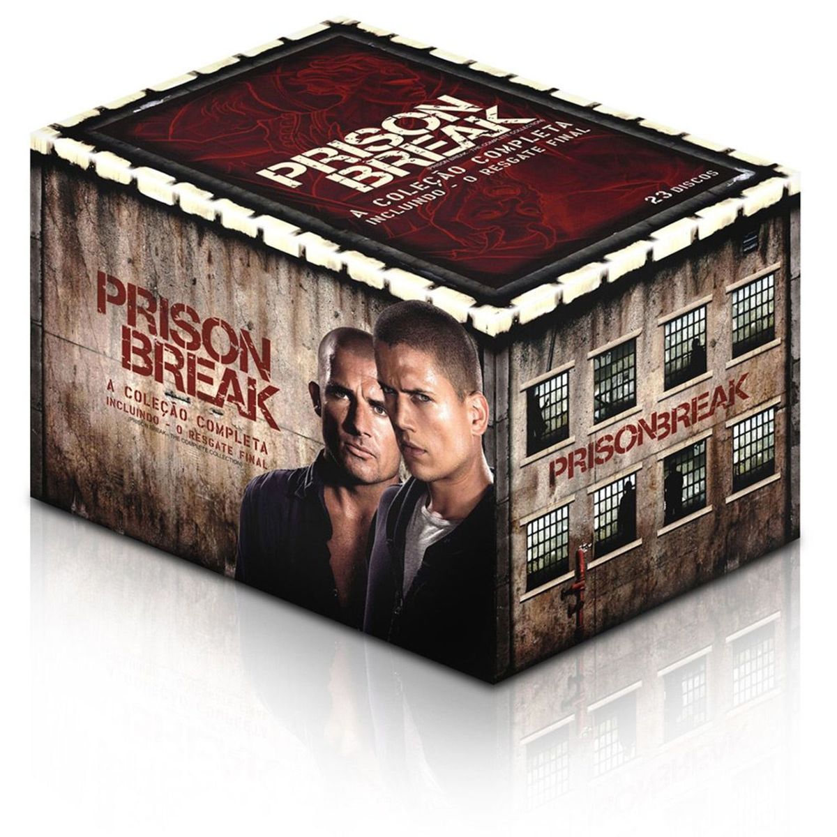 Box Coleção Prison Break Filme e Série Nunca Usado 16358462 enjoei