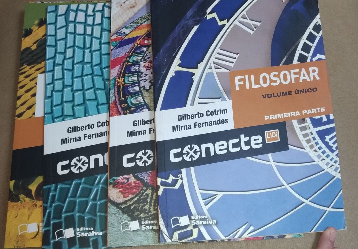 Box Conecte Lidi Filosofia Volume Único Livro Conecte Lidi Editora