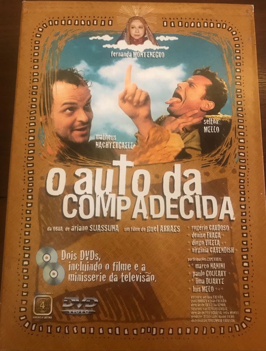 Box Dvd O Auto Da Compadecida Filme E S Rie Dvd Usado Enjoei