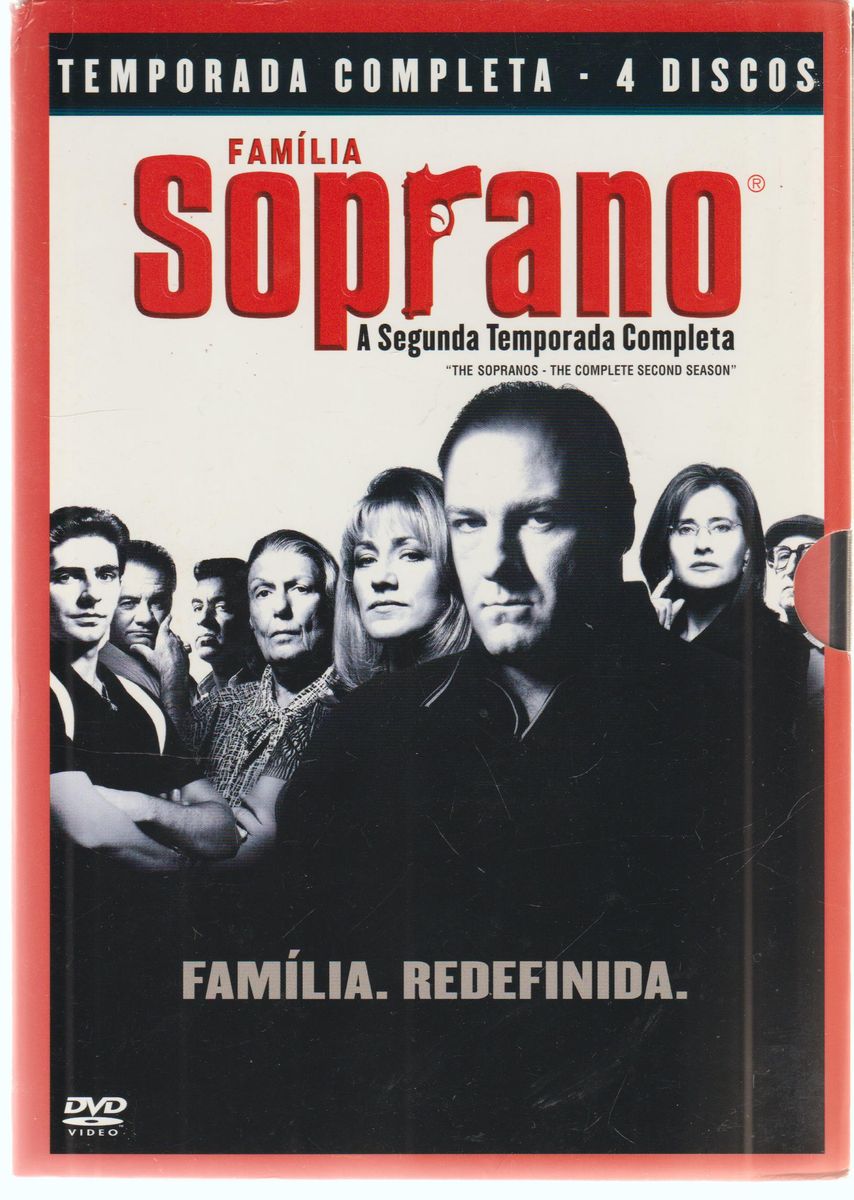 Box Familia Soprano Segunda Temporada Completa Dvds Dublad Filme E