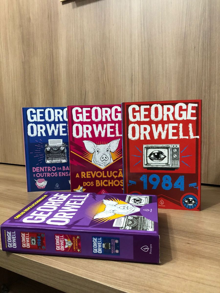 Box George Orwell Livros A Revolu O Dos Bichos E Dentro