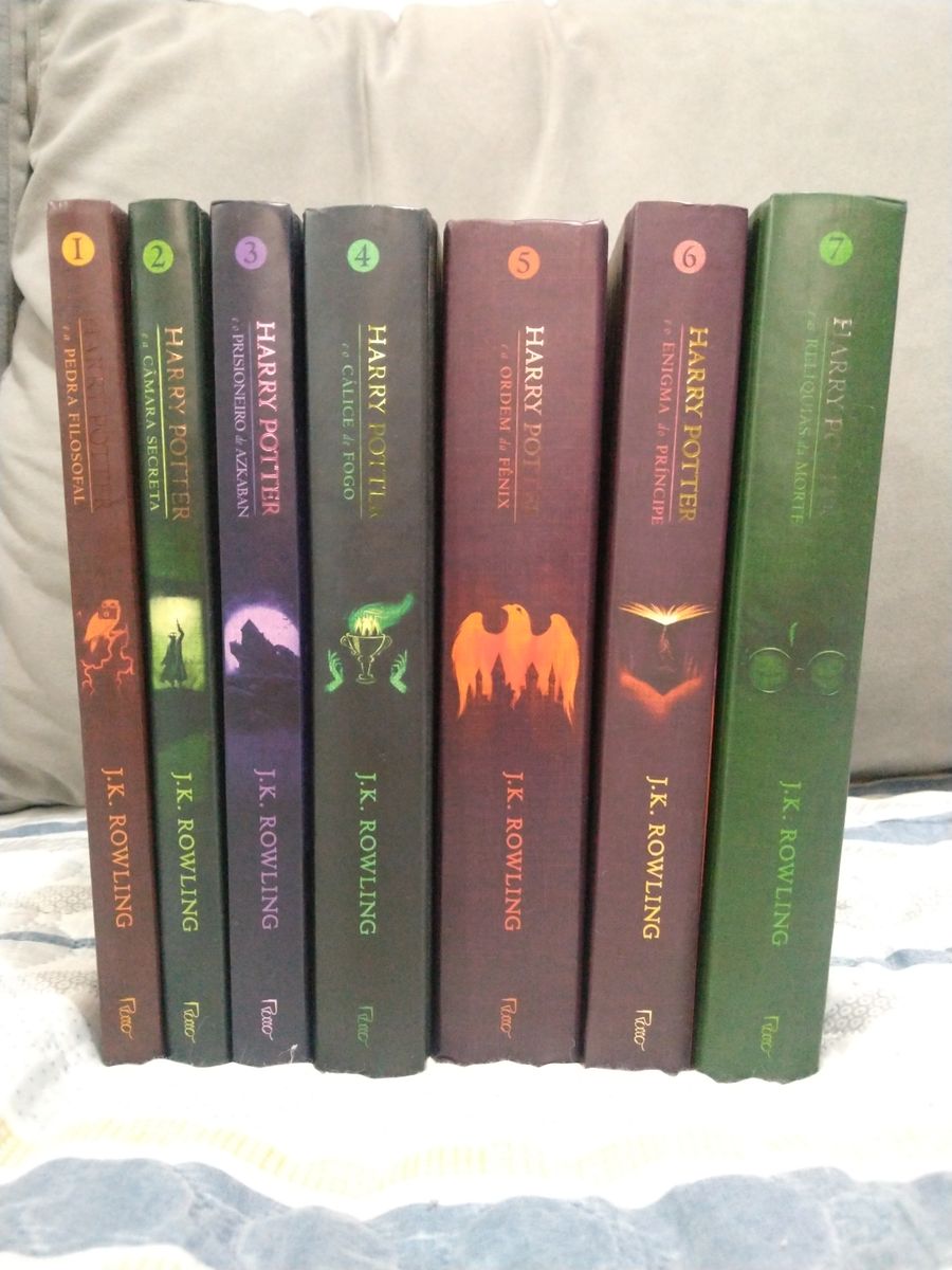 Box Harry Potter Capa Dura Cole O Completa Livros Livro Rocco