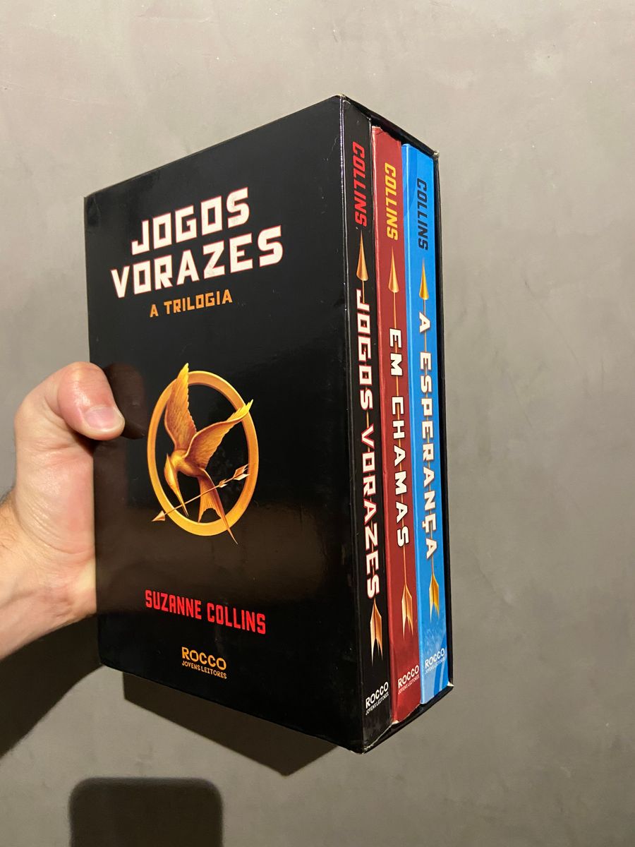 Box Livros Jogos Vorazes Livro Usado Enjoei