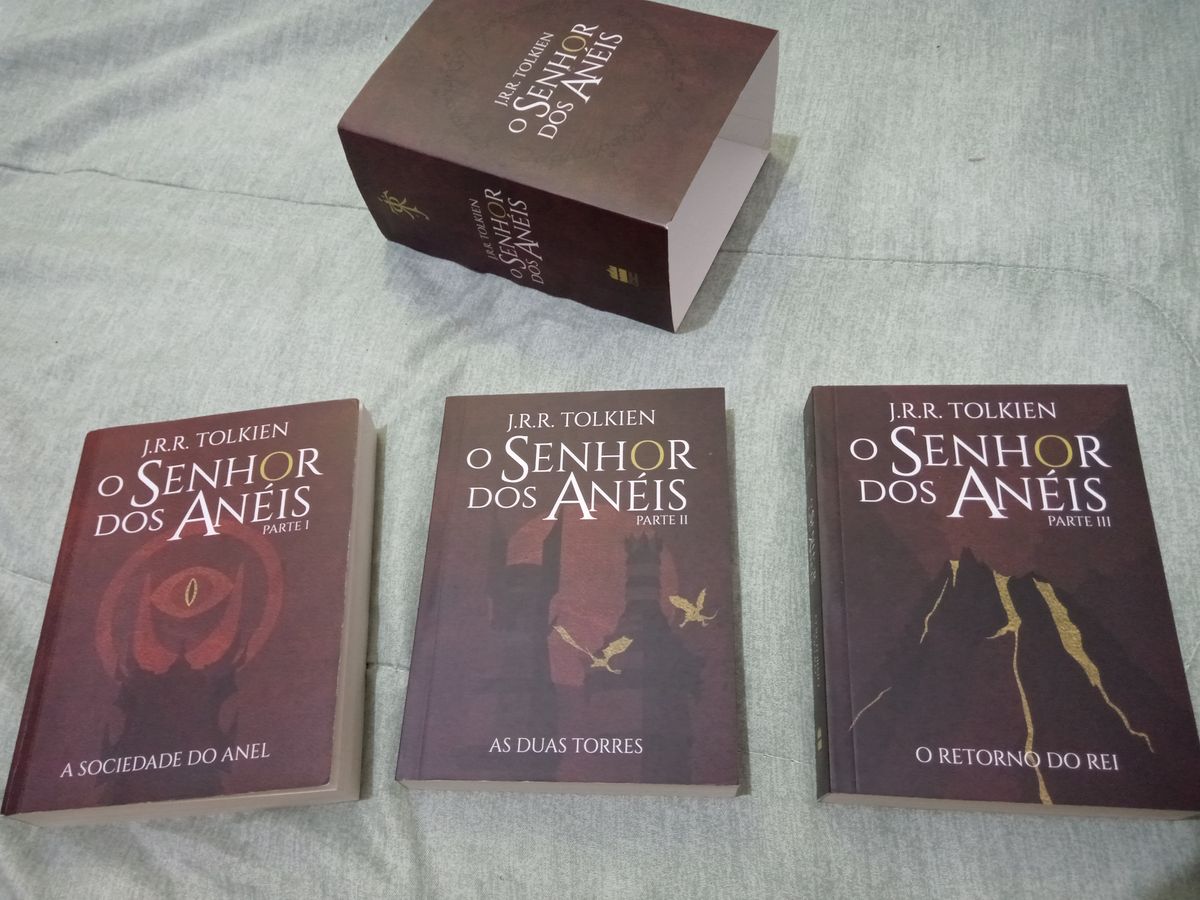 Box Mini O Senhor Dos An Is Em Iii Volumes Livro Harper Collins