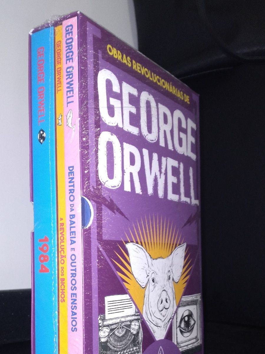 Box Obras Revolucionárias de George Orwell 1984 Revolução Dos Bichos