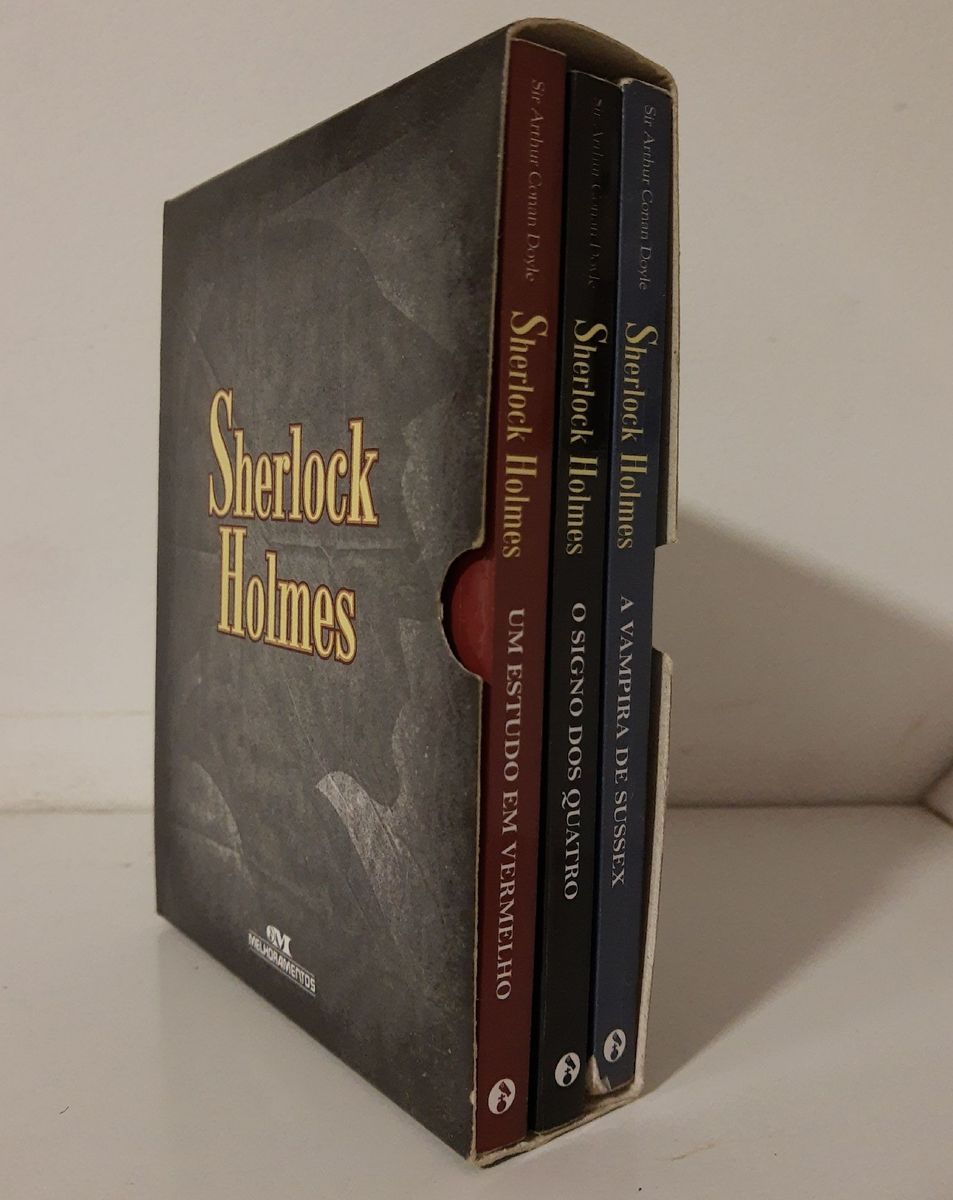 Box Sherlock Holmes Livro Editora Melhoramentos Usado 40340879 Enjoei