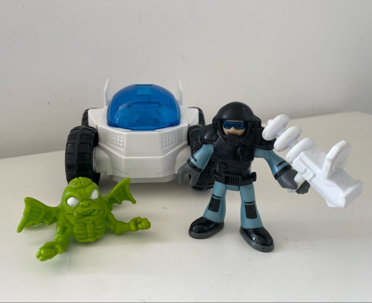 Brinquedo Infantil Imaginext Ve Culo Lunar Astronauta E Alien