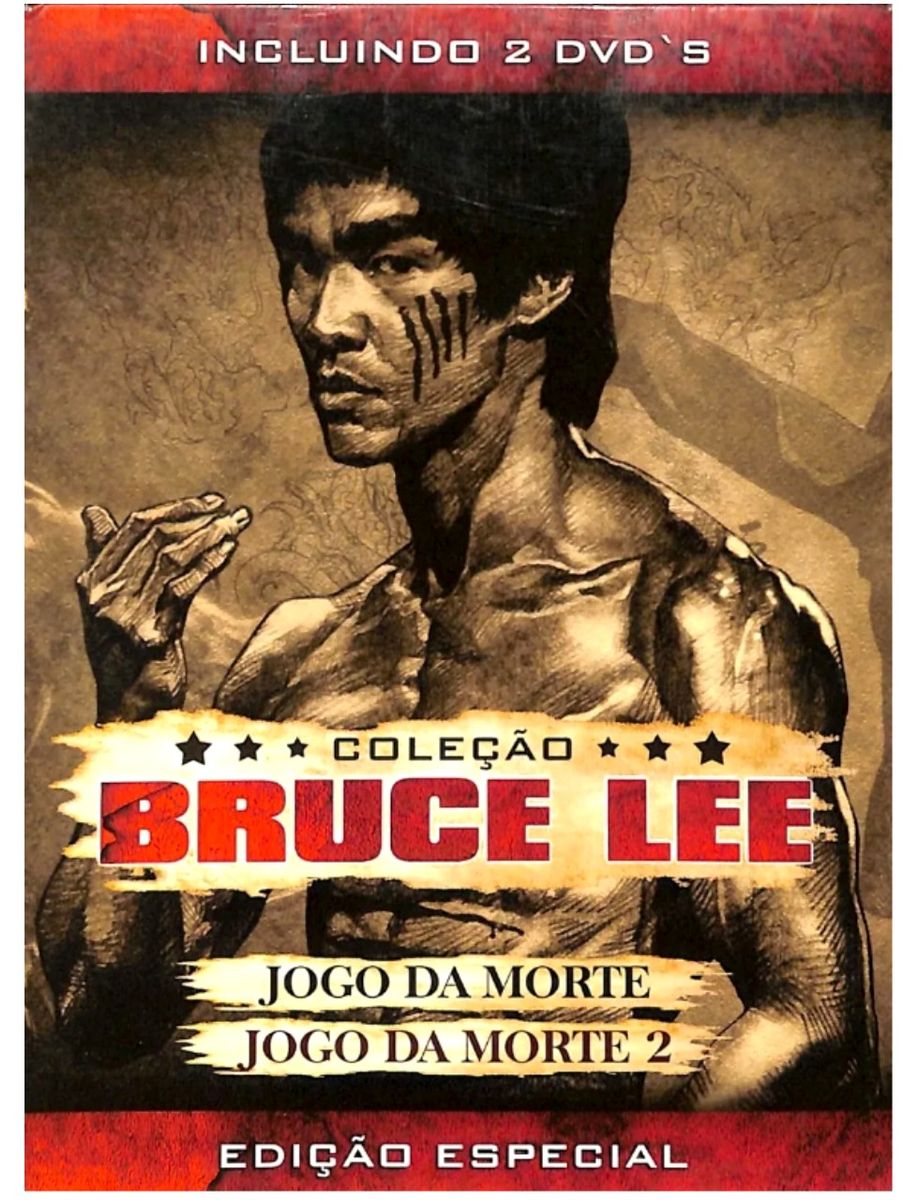 Bruce Lee Jogo Da Morte 1 E Jogo Da Morte 2 Dvd Duplo Original Lacrado