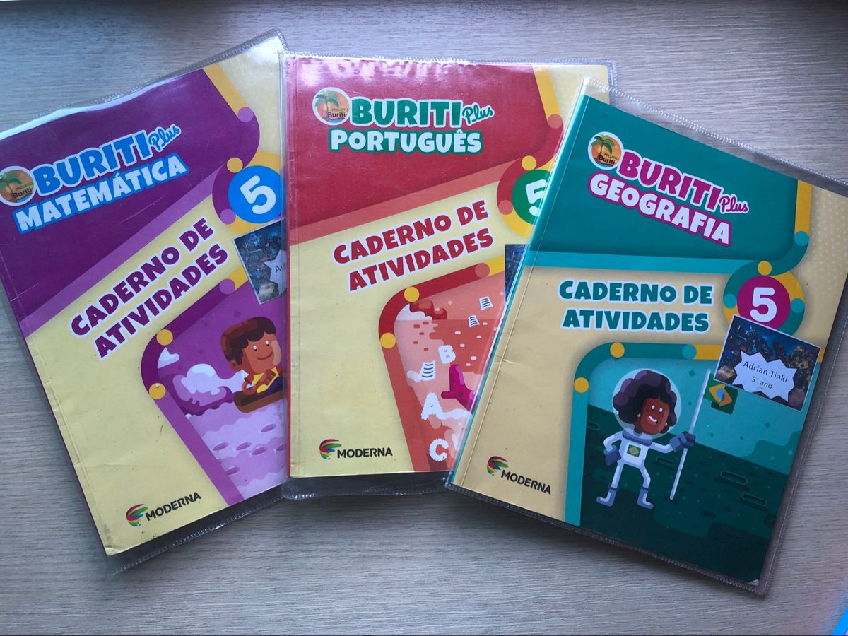 Buriti Caderno De Atividades O Livro Buriti Usado Enjoei