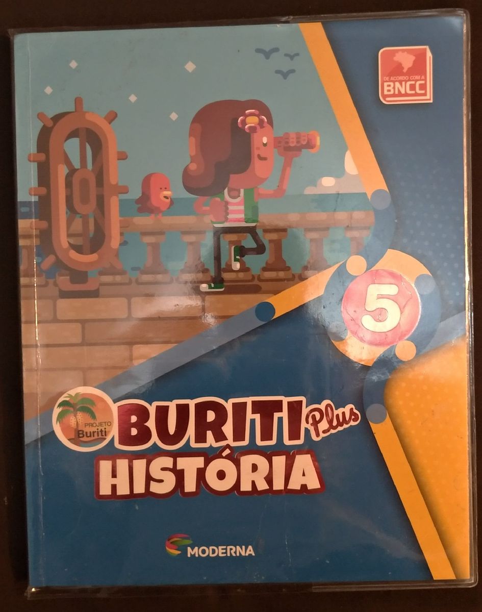 Buriti Plus História 5 Livro Moderna Usado 51495215 enjoei