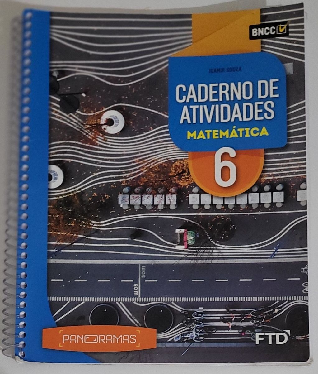 Caderno de Atividades Panoramas Matemática 6ano Livro Usado