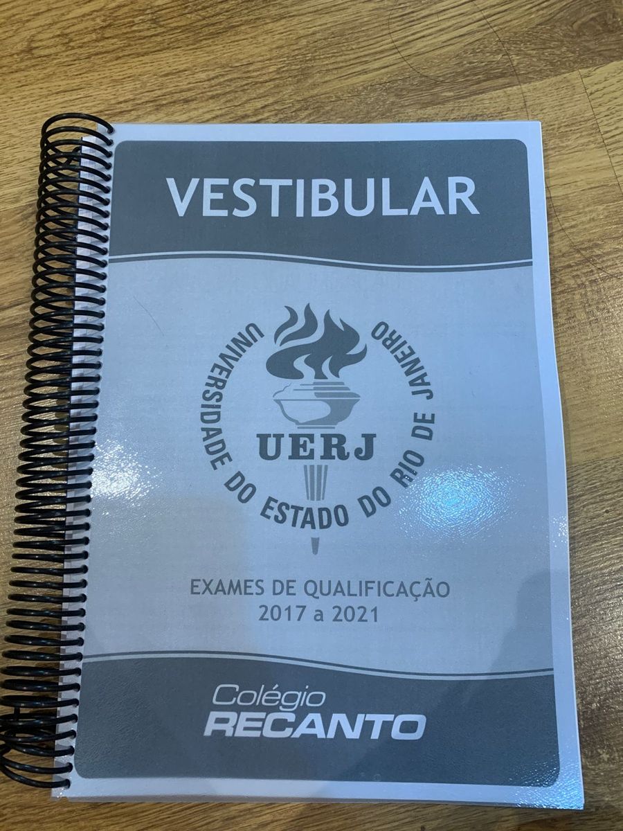 Caderno De Quest Es Vestibular Uerj Livro Usado Enjoei