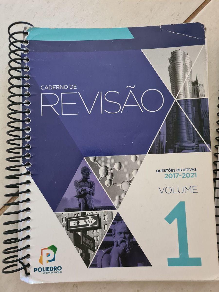 Caderno Revisao Poliedro Livro Poliedro Usado 80004295 Enjoei