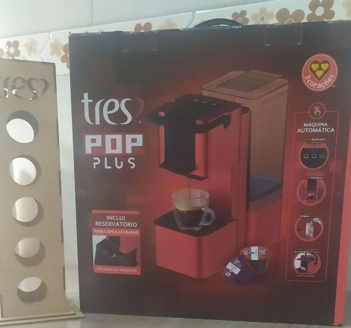 Cafeteira Três Corações Pop Plus Eletrodoméstico Três Corações Pop