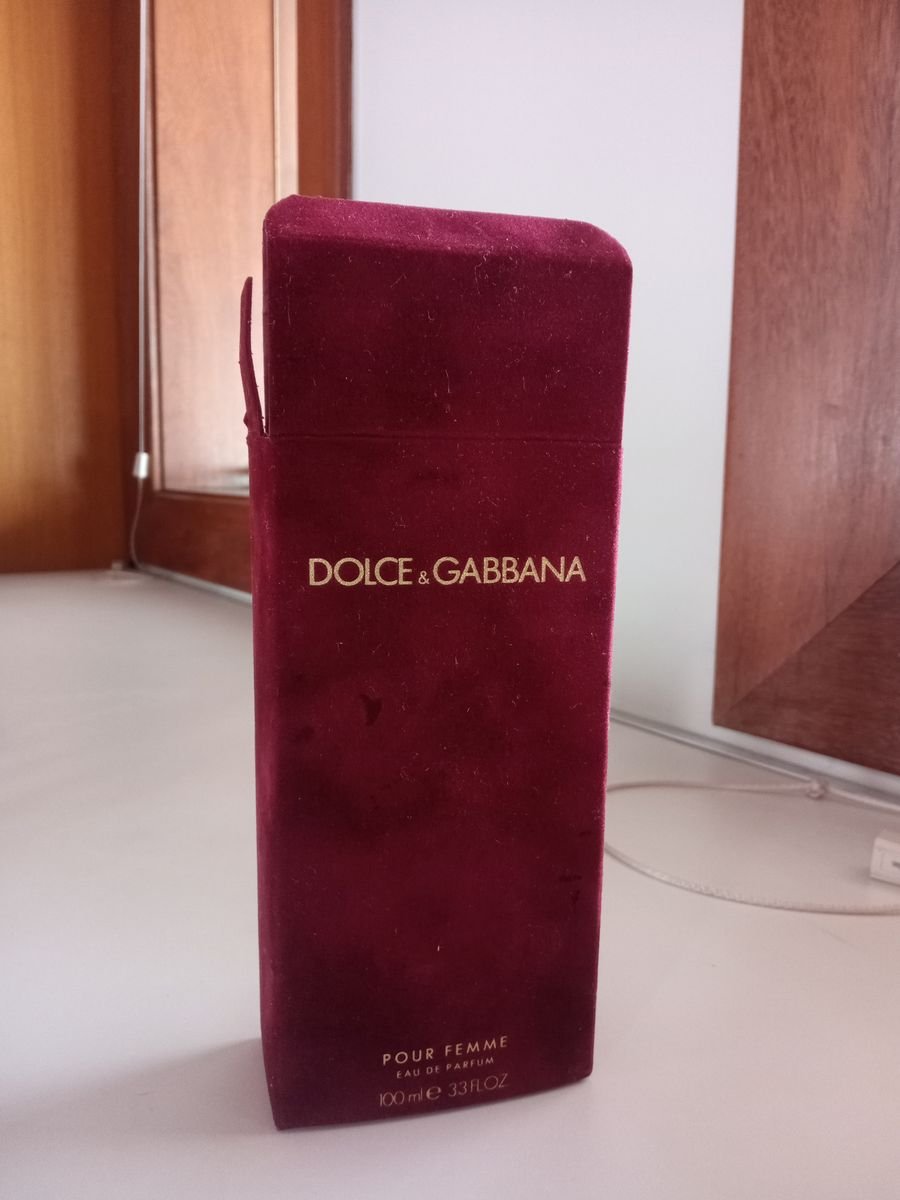 Caixa De Embalagem Do Perfume Dolce Gabbana Perfume Feminino Dolce