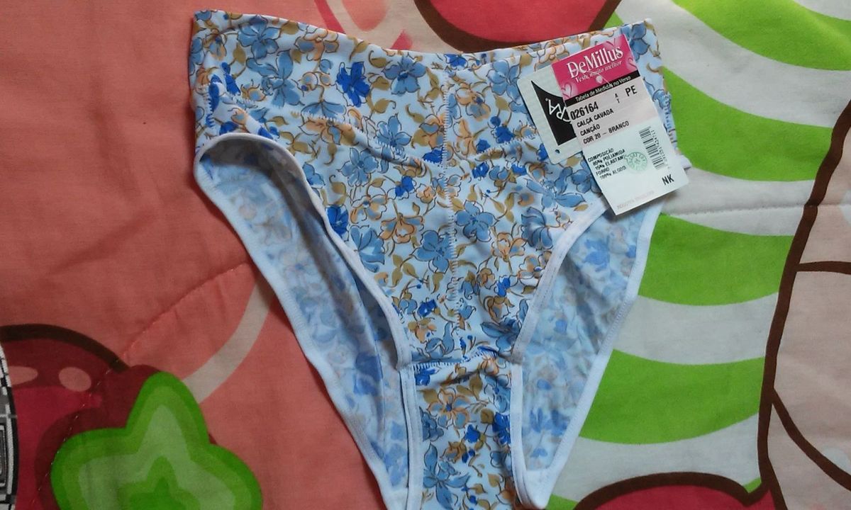 Calça Cavada Canção Lingerie Feminina Demillus Nunca Usado 18141794