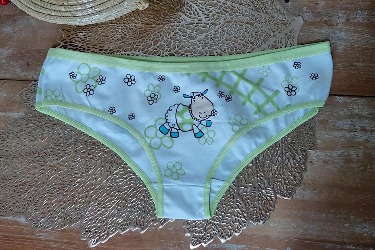 Calcinha Divertida Algod O Desenhos Divertidos Lingerie