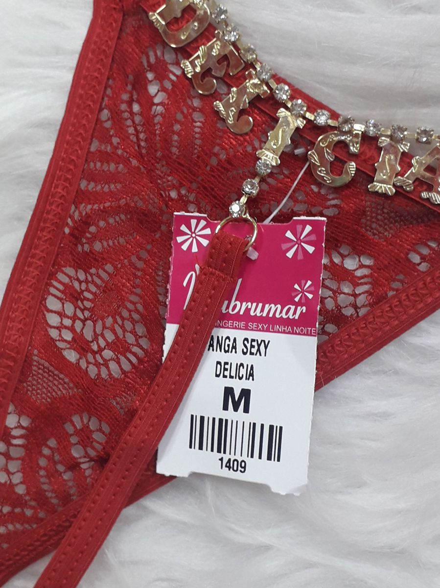 Calcinha Frase Del Cia Lingerie Feminina Nunca Usado Enjoei