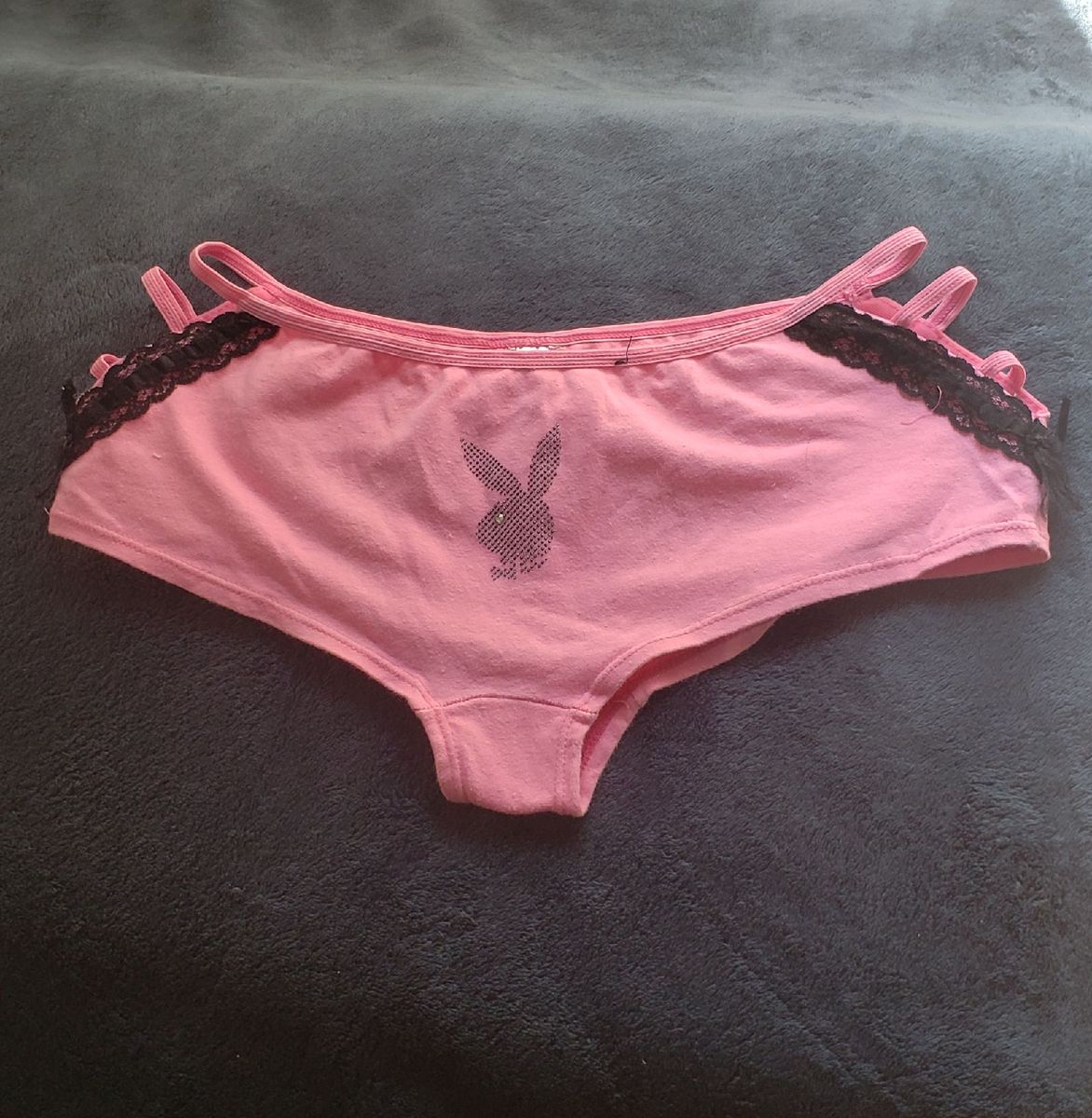 Calcinha Rosa Playboy Lingerie Feminina Playboy Nunca Usado